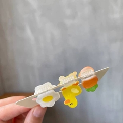 [ Set 12 Vỉ ] Kẹp Tóc [ Vỉ 3 Cái ] - 21734