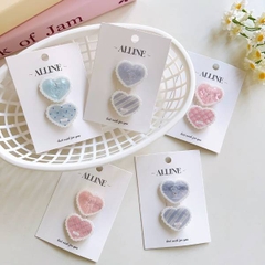 [ Set 12 Vỉ ] Kẹp Tóc - 21733