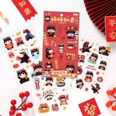 [ Set 12 Túi ] Sticker [ Túi 4 Tấm ] - 21815