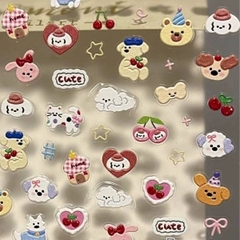 [ Set 20 Tấm ] Sticker Dán Nail - 21863