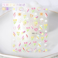 [ Set 20 Tấm ] Sticker Dán Nail [ Nhiều Mẫu ] - 21859