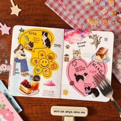 [ Set 12 Quyển ] Sổ Sticker [ 20 Tấm ] - 21835