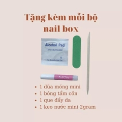[ Set 2 Bộ ] Nail Thiết Kế [ 10 PCS + Bộ Dán Nail ] - 22057