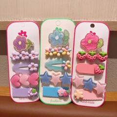 [ Set 10 Vỉ ] Kẹp Tóc [ Vỉ 5 Cái ] - 22118