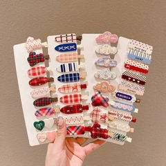 [ Set 12 Bộ ] Kẹp Tóc [ Bộ 5 Cái ] - 22317