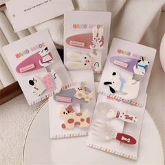 [ Set 12 Bộ ] Kẹp Tóc [ Bộ 2 Cái / Không Vỉ ] - 22316