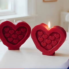 [ Set 5 Cái ] Nến Thơm [ Hương Hoa Hồng / 8*2.5*7.5cm ] - 22375