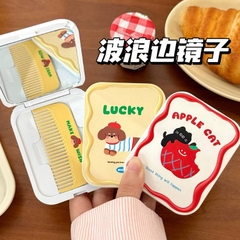 [ Set 12 Cái ] Gương Bỏ Túi [ Kèm Lược ] - 22478