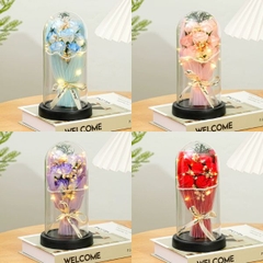 [ Set 4 Hộp ] Hoa LED + Túi - 18203