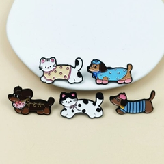 [ Set 10 Cái ] Ghin Cài Kim Loại - 19744