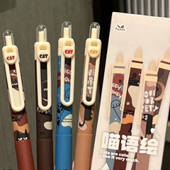 [ Set 5 Hộp ] Bút Bi [ 0.5mm / Đen / Hộp 4 Cây ] - 20087