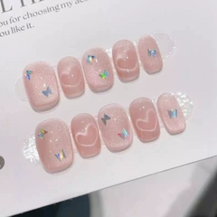 [ Set 2 Bộ ] Nail Thiết Kế [ 10 PCS + Bộ Dán Nail ] - 22049