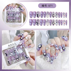 [ Set 5 Hộp ] Nail [ 24 PCS + Bộ Dán Nail ] - 21909