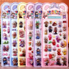 [ Set 20 Túi ] Sticker Nổi Labubu - 19765