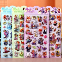 [ Set 20 Túi ] Sticker Nổi Zootopia - 19762