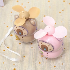 [ Set 2 Cái ] Quạt Cầm Tay Capybara - 922491