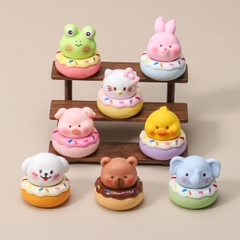 [ Set 10 Cái ] Charm 3D Thú Bánh Ngọt - 922524