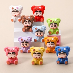 [ Set 10 Cái ] Charm 3D Cu Shin Cosplay Gấu Bông - 922526