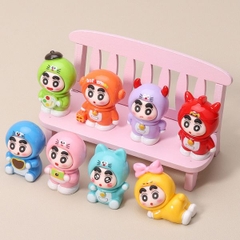 [ Set 10 Cái ] Charm 3D Cu Shin Cosplay Doraemon - 922528