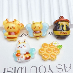[ Set 50 Cái ] Charm 2D Ong Mật Ong - 921464