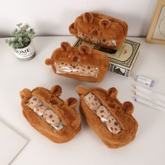 [ Set 4 Cái ] Túi Đựng Mỹ Phẩm / Bóp Bút Capybara - 920311