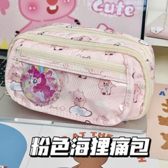 [ Set 2 Cái ] Bóp Bút Hải Ly Loppy - 920473