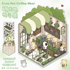 [ Set 20 Bộ ] Sticker Trang Trí 3D [ 16 x 22cm ] - 922804
