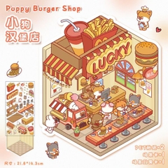 [ Set 20 Bộ ] Sticker Trang Trí 3D [ 14 x 22cm ] - 922805