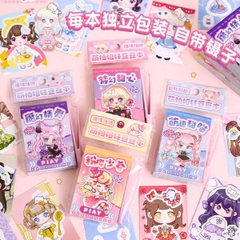 [ Set 12 Quyển ] Sticker Trang Trí Nhân Vật Mini - 922815