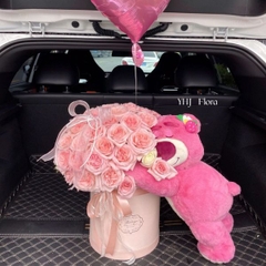 [ Set 2 Bộ ] Gấu Bông Lotso Ôm Hộp Hoa - 922830