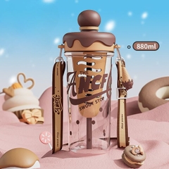 [ Set 2 Cái ] Bình Nước Cream ( 880ml - Hộp Màu Đẹp ) - 920226