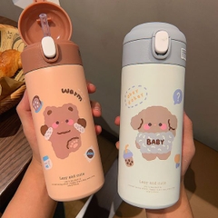 [ Set 2 Cái ] Bình Giữ Nhiệt [ 380ml - Inox 304 ] - 922978