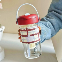 [ Set 2 Cái ] Bình Nước Thủy Tinh Beidi [ 620ml ] - 922998
