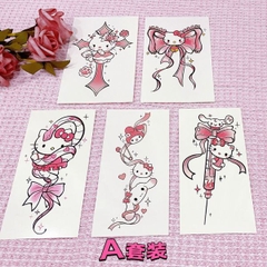 [ Set 5 Xấp ] Hình Xăm Nước [ 1 Xấp 5 Tấm ] - 934640