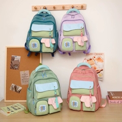 [ Set 2 Cái ] Balo [ 40*13*28cm - Không Kèm Móc Khóa ] - 935476