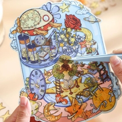 [ Set 4 Túi ] Sticker Trang Trí 3D [ 19*16cm ] - 95633