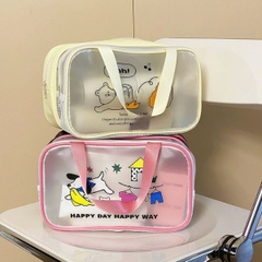 [ Set 2 Cái ] Túi Đựng Đồ Du Lịch Dung Tích Lớn [ 28*14*16cm ] - 95675
