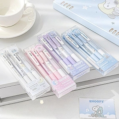 [ Set 4 Hộp ] Bút Bi ROSYPOSY [ 0.5mm - Đen - Hộp 4 Cây ] - 95812