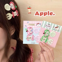 [ Set 12 Vỉ ] Kẹp Tóc [ 1 Vỉ 2 Cái ] - 95828