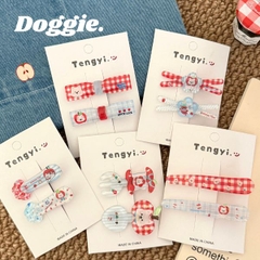[ Set 10 Vỉ ] Kẹp Tóc [ 1 Vỉ 2 Cái ] - 95830
