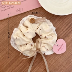 [ Set 12 Cái ] Cột Tóc Scrunchies - 95836