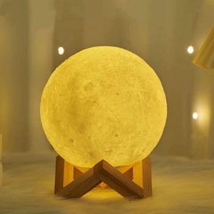 [ Set 5 Bộ ] Trang Trí Đèn Ngủ Mặt Trăng [ Đèn + Đế Gỗ + Màu + Đóng Gói Hộp Màu Riêng Biệt ] - 95923