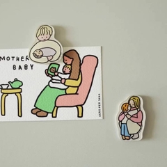 [ Set 10 Cái ] Sticker Từ Tính Gia Đình - 95949
