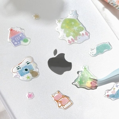 [ Set 12 Túi ] Sticker Nhựa 3D - 95952