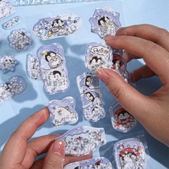 [ Set 12 Túi ] Sticker 3D Nhủ - 95965