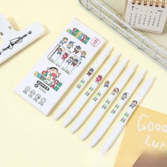 [ Set 10 Hộp ] Bút Bi [ 0.5mm - Đen ] - 95978