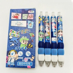 [ Set 12 Hộp ] Bút Bi Gel [ 0.5mm - Đen ] - 96177