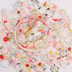 [ Set 1000 Cái ]  Charm 2D Trong - 96196