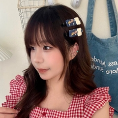[ Set 12 Vỉ ] Kẹp Tóc [ 1 Vỉ 2 Cái ] - 96282