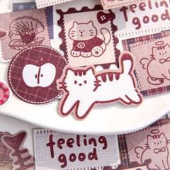 [ Set 12 Túi ] Sticker Vintage - 16207
